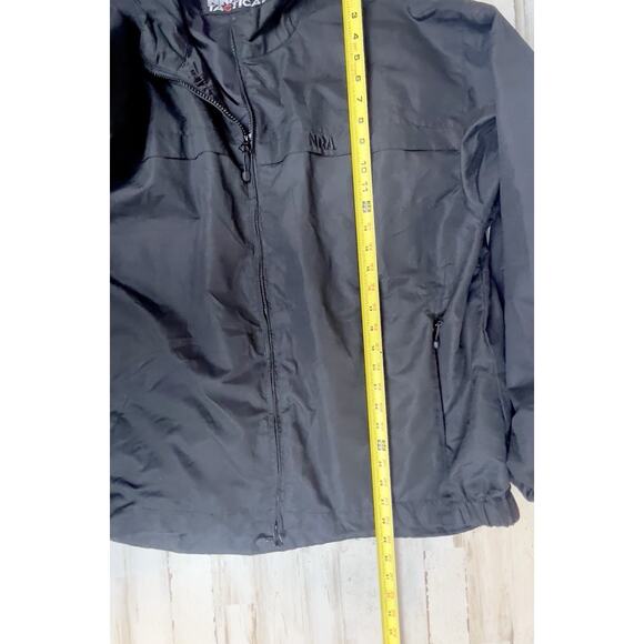 NRA Tactical Jacket Mens X-Large Black Concealed Carry Quick Access Windbreaker - Picture 9 of 9